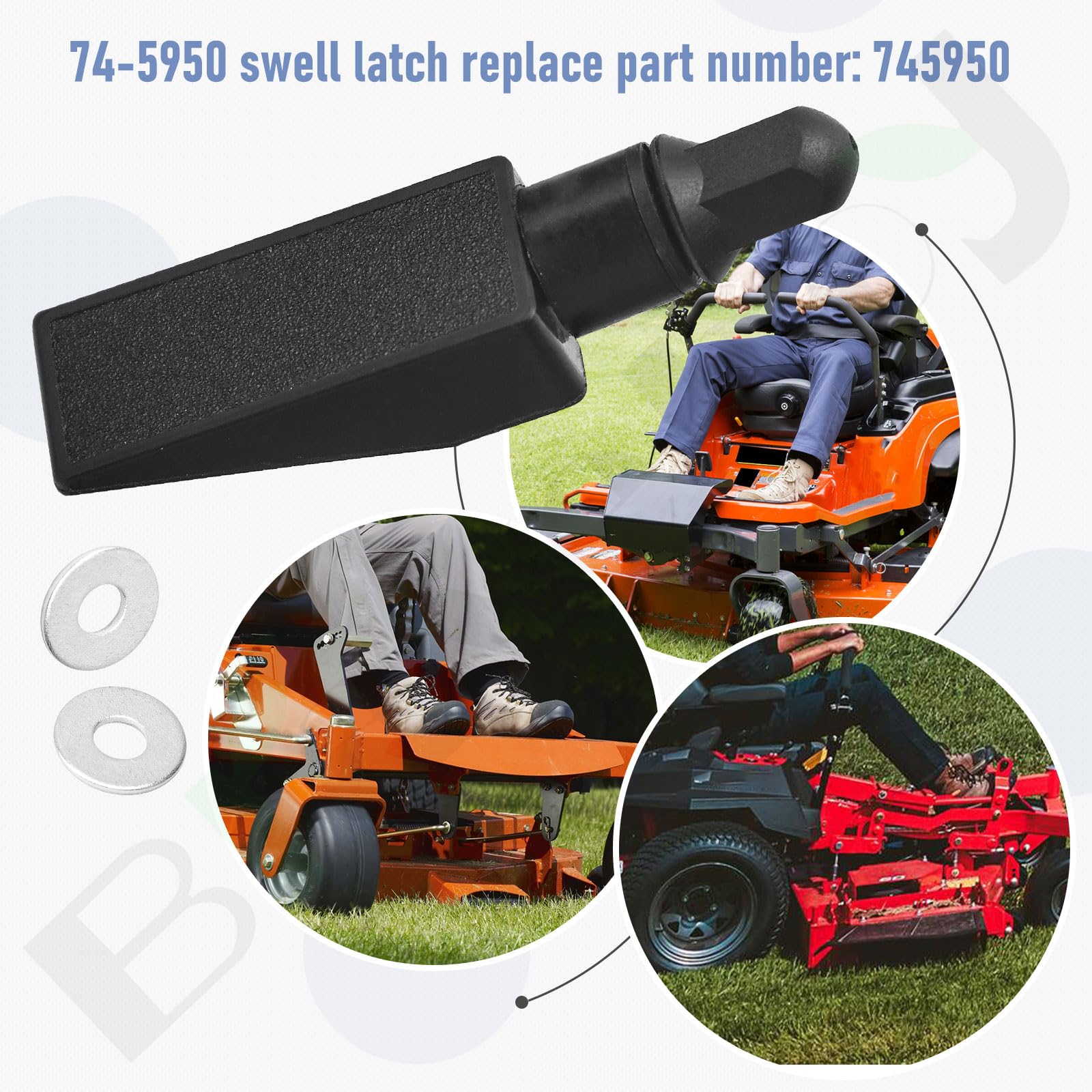 Amazon.com : Braveboy 74-5950 Swell Latch Compatible with Exmark